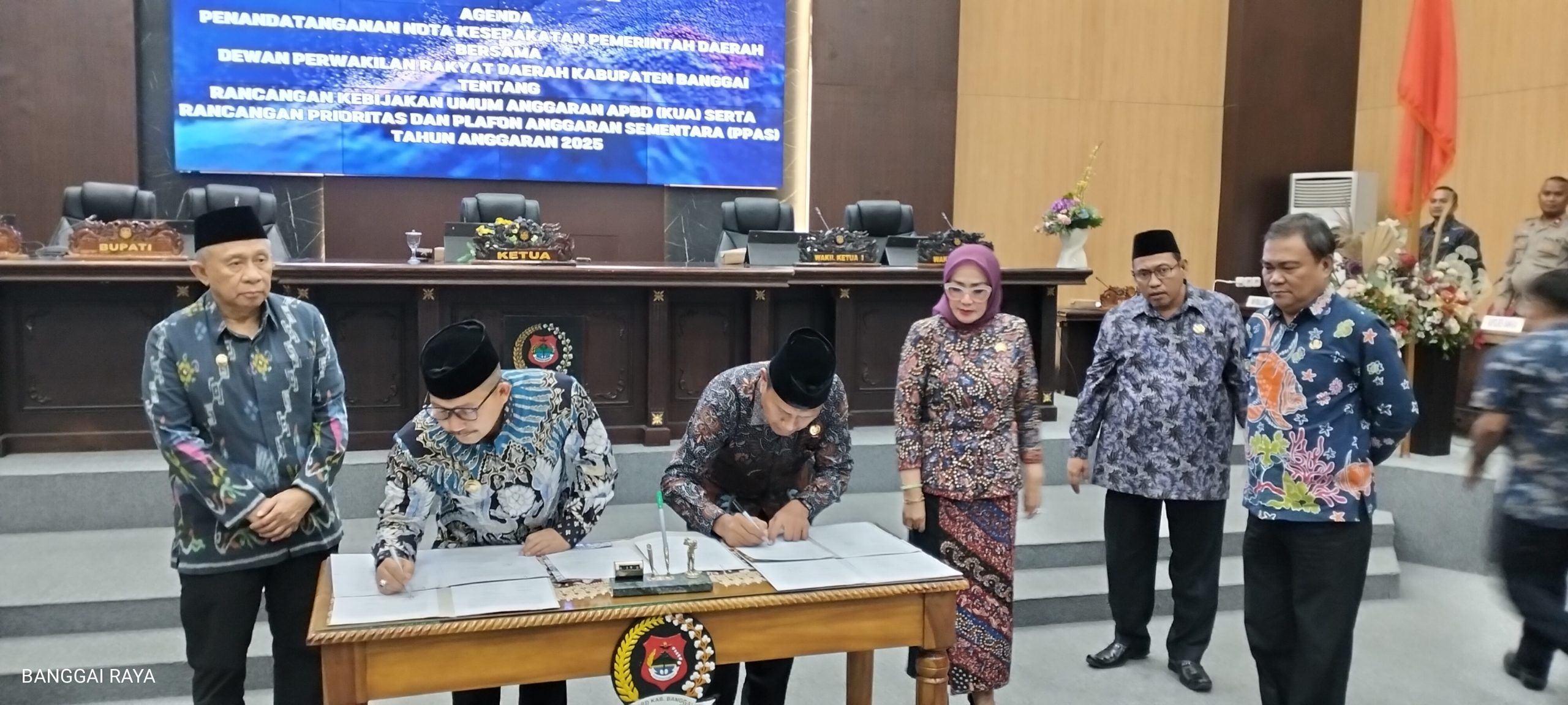 DPRD-Bupati Banggai Sepakati KUA PPAS Tahun 2025